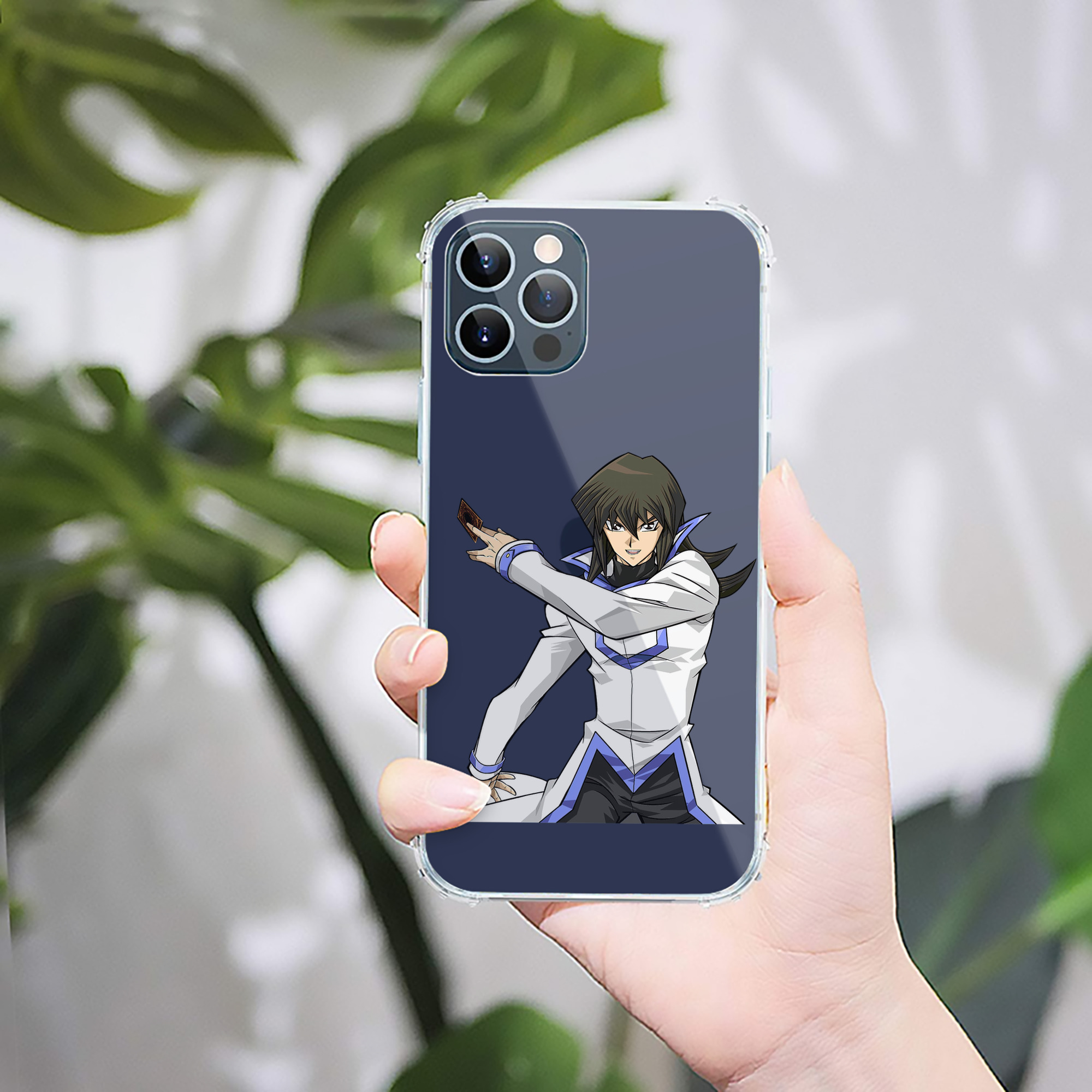 （画像用） 遊☆戯☆王 Yu-Gi-Oh! 【iPhone 12シリーズ対応】透明スマホケース（クリアソフトケース）